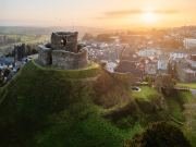 Launceston-Castle-drone